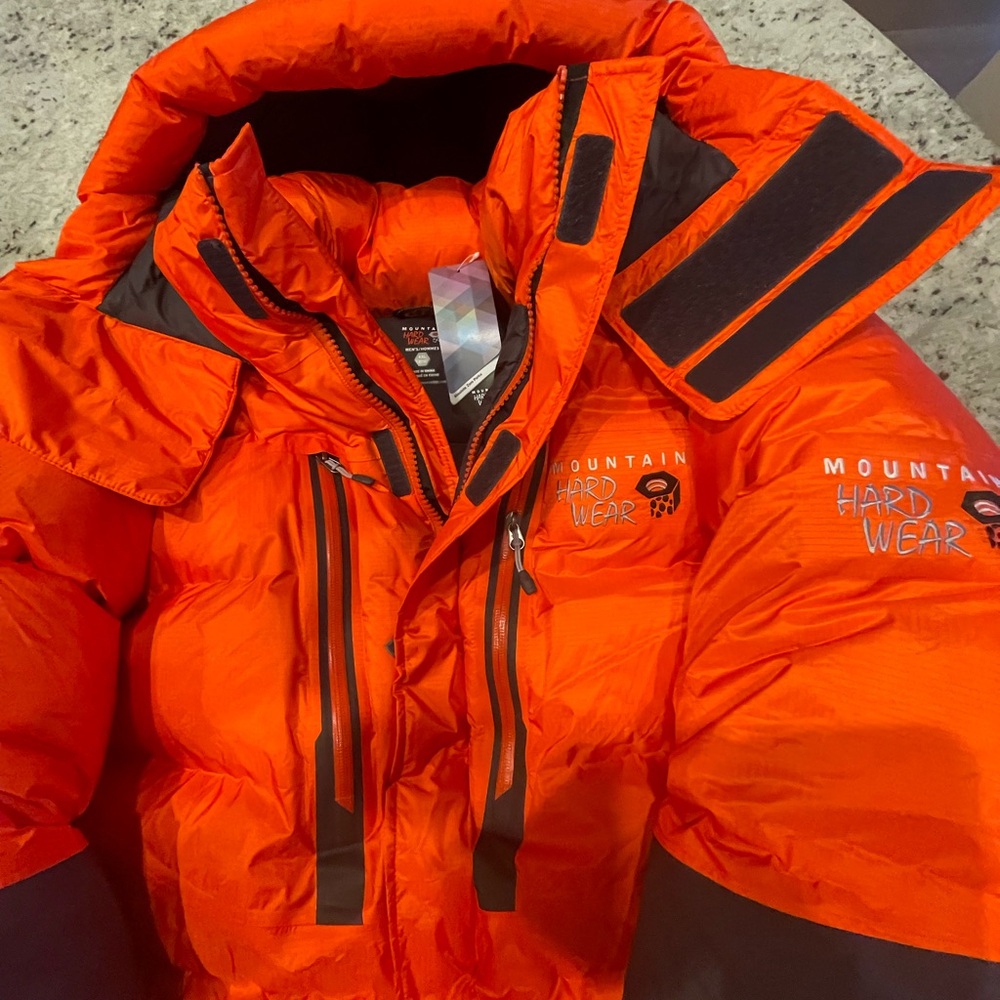 MOUNTAIN HARDWEAR DRY Q ABSOLUTE ZERO 800 PRO DOWN PARKA MENS XXL NO SUBSTITUTE